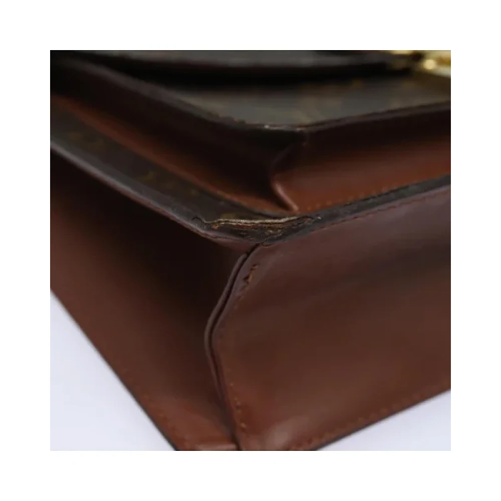 Louis Vuitton Vintage Pre-owned Canvas handbags Brown Dames