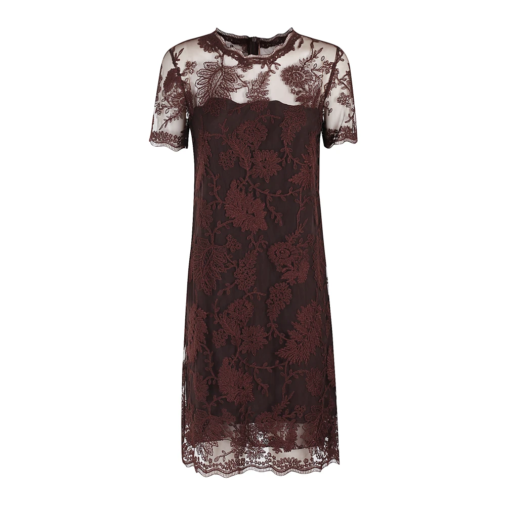 Ermanno Scervino Elegante Jurk voor Vrouwen Brown Dames