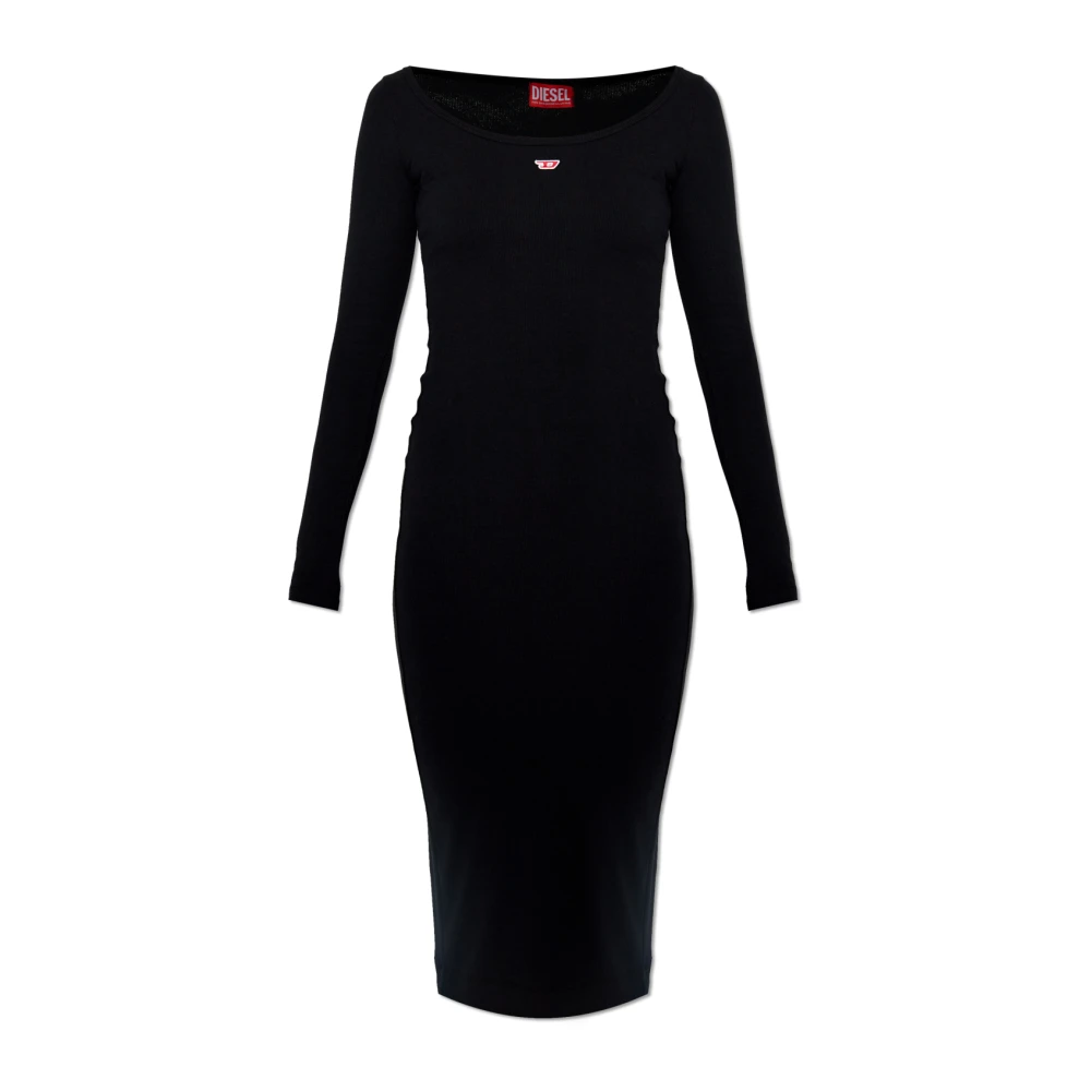 Diesel Jurk `D-Ballet-D` Black Dames