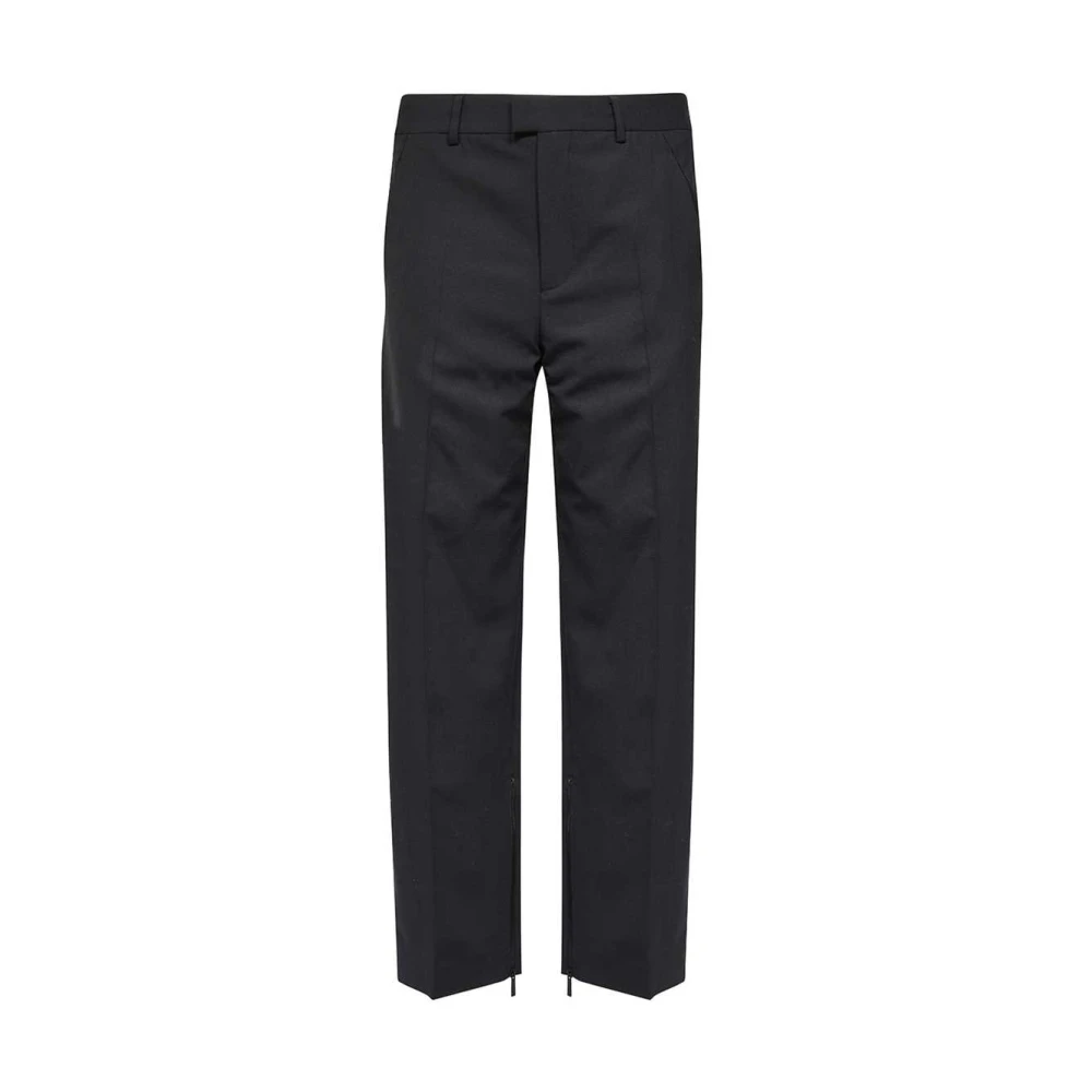 Off White Stijlvolle Denim Broek voor Mannen Black Heren