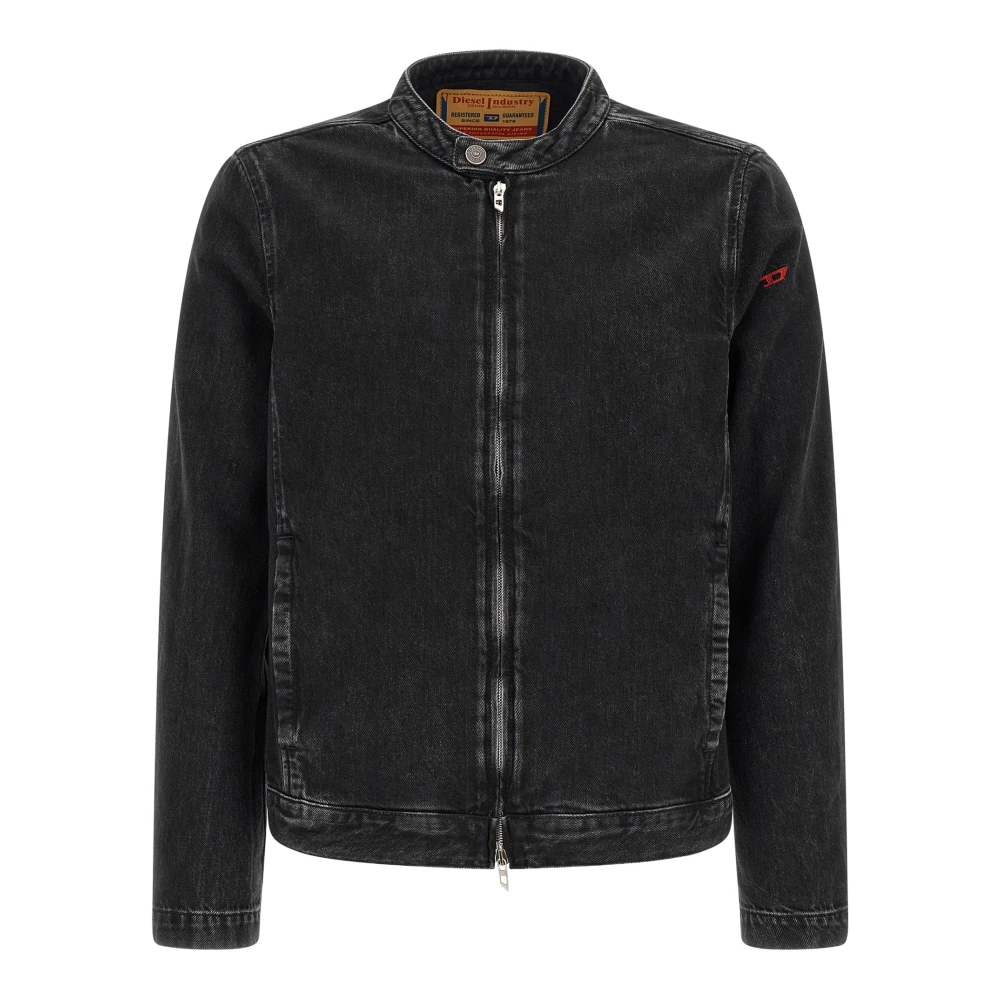 Diesel Hombre Negro Chaquetas, Talla: M