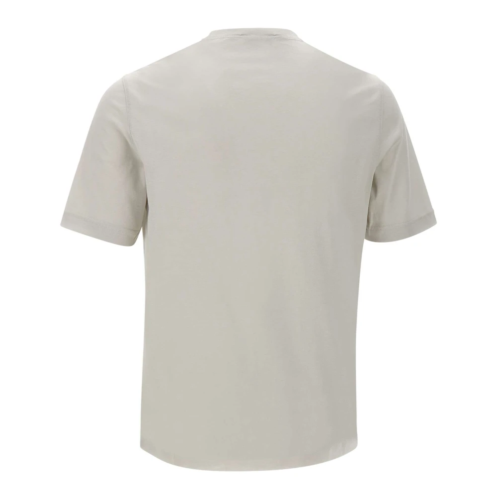 Filippo De Laurentiis Jerlux Katoenen T-shirt Ivoor Ronde Hals Beige Heren