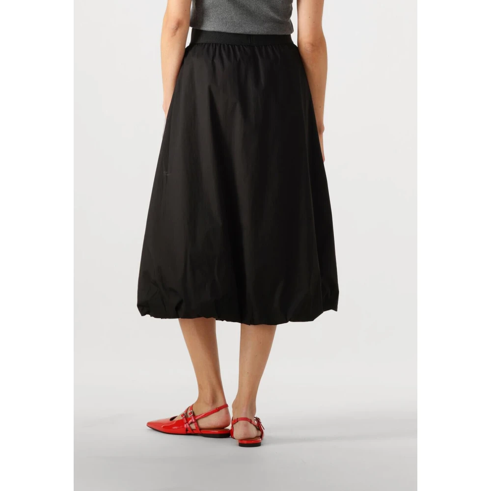 Co'Couture Zwarte Ballon Rok voor Vrouwen Black Dames