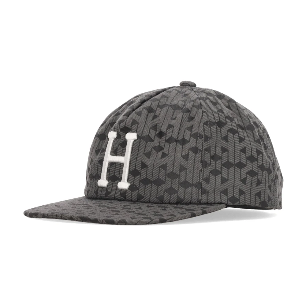 HUF Klassieke Platte Klep Pet Zwart Multicolor Heren