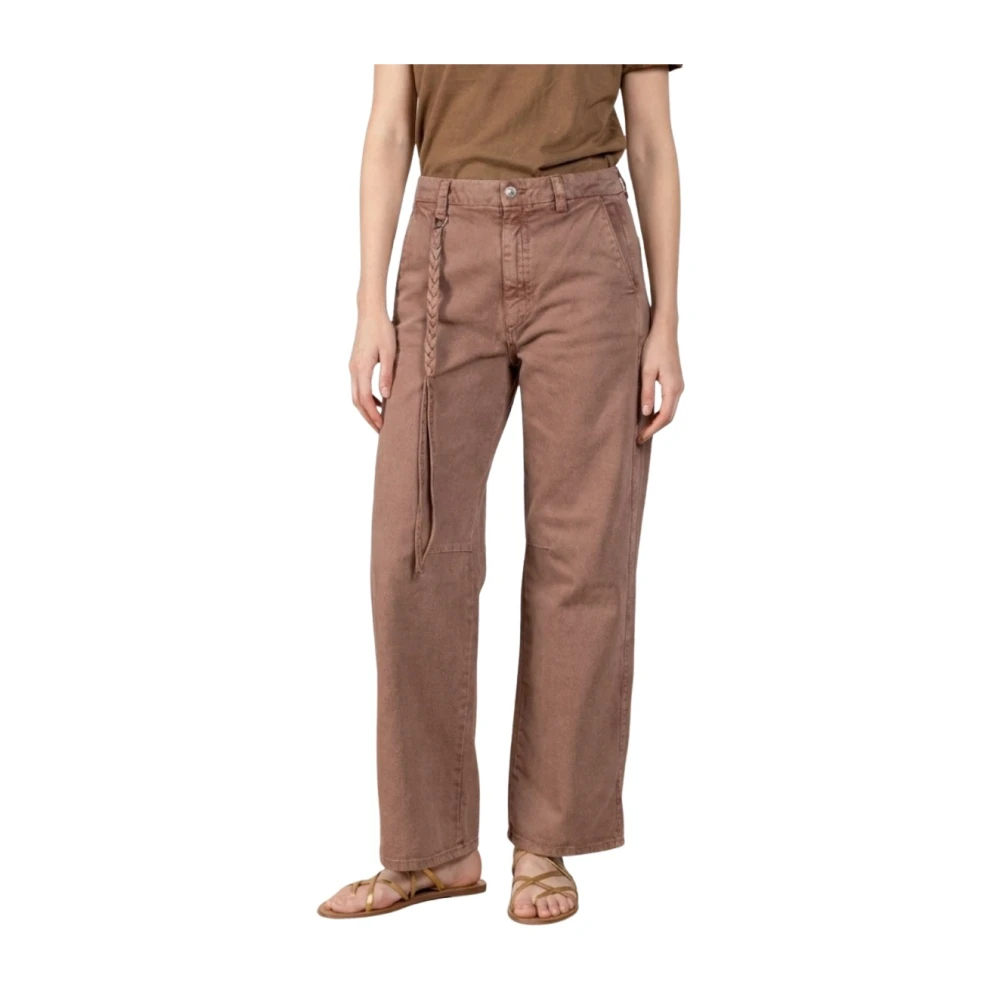 Mason's Femme Rose - Valerie Balloon Fit Denim Pants - Jeans - Taille: 42 Fr