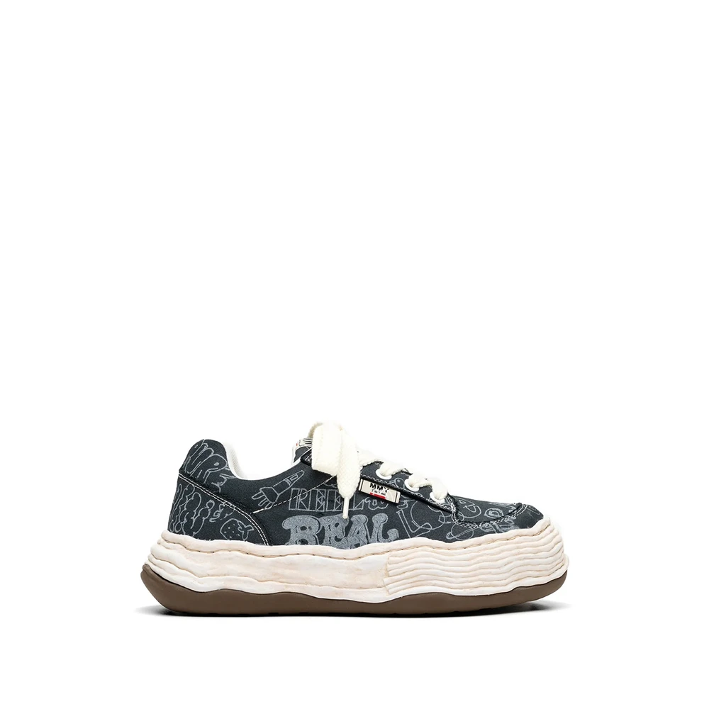Mihara Yasuhiro Oliver Low-top Sneaker Heren Schoenen Blauw