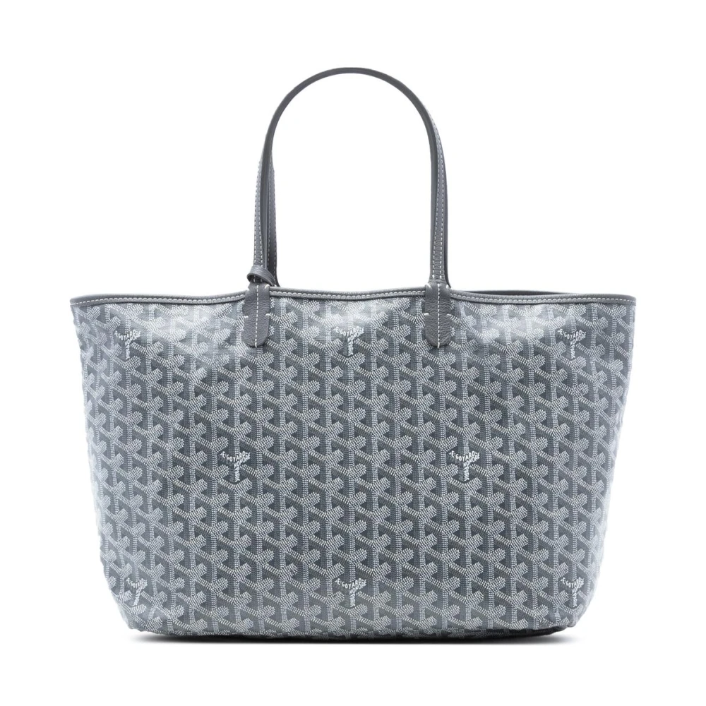 Goyard Vintage Women's Gray Pre-Owned Printed Tote Bag