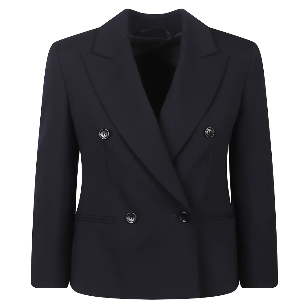 Max Mara Damen Blau Jacken, 2XSgröße: