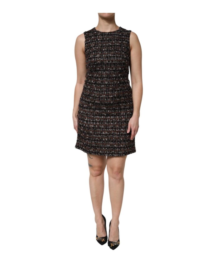 robe-mini-tweed-multicolore