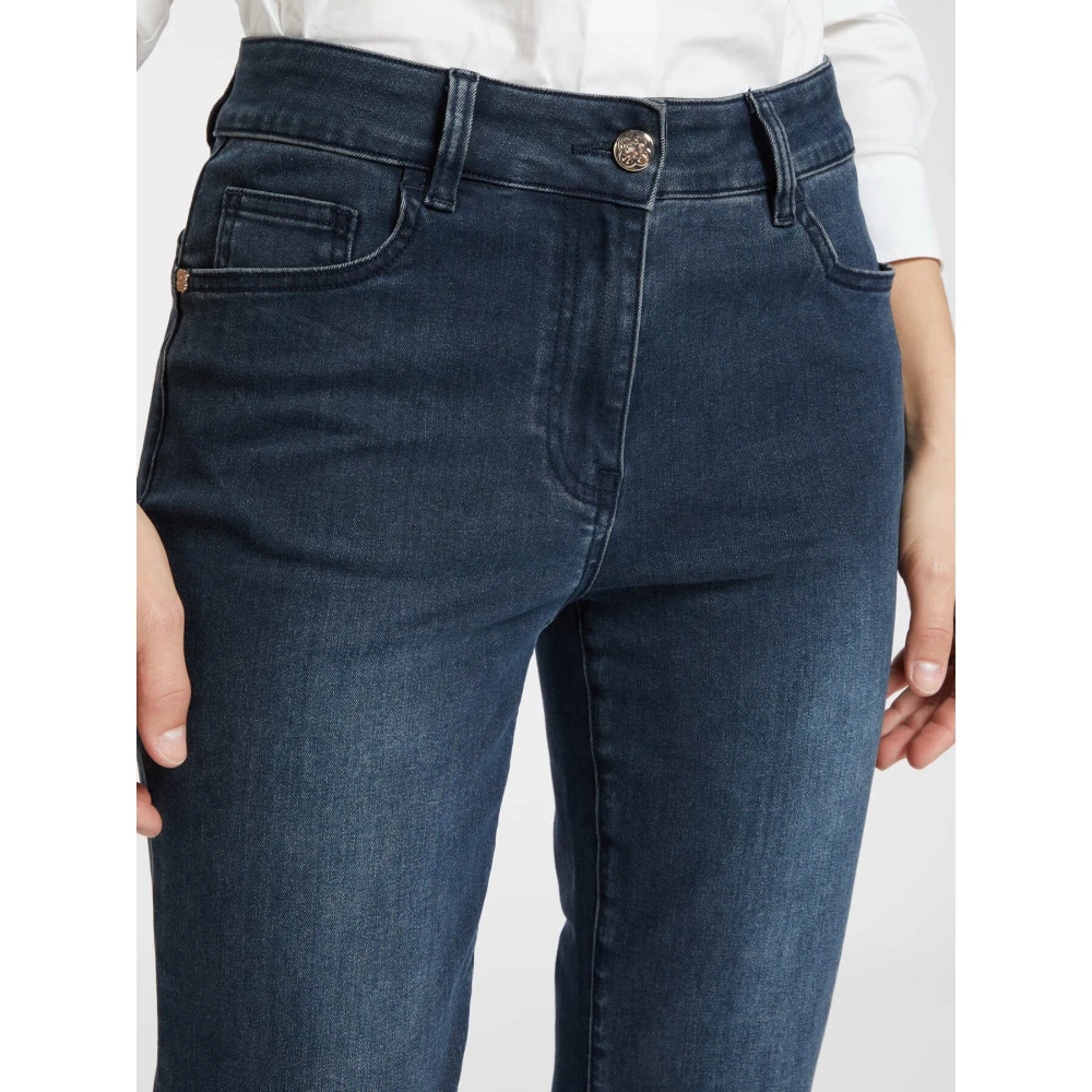 Elena Mirò Denim Power Stretch Jeggings Blue Dames