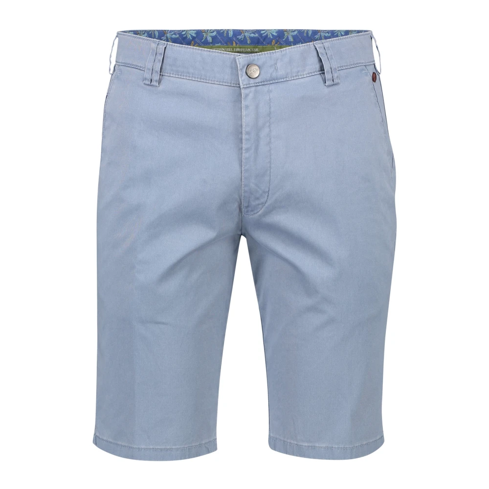 Meyer Blauwe shorts met tijdloos ontwerp Blue Heren
