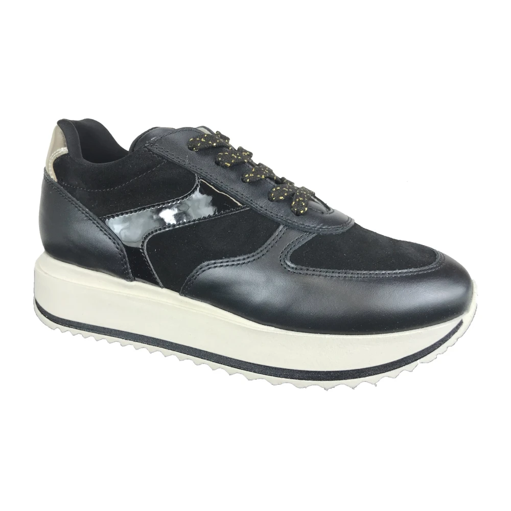 Nerogiardini Casual Sneaker Schoenen Dames Schoenen Zwart