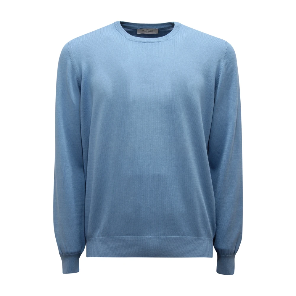 Gran Sasso Herren Blau Strickwaren, Xlgröße:
