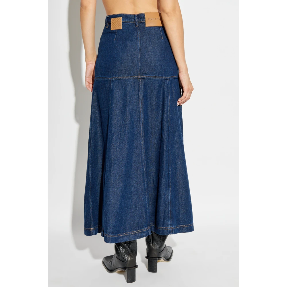 Munthe Denim rok Blue Dames