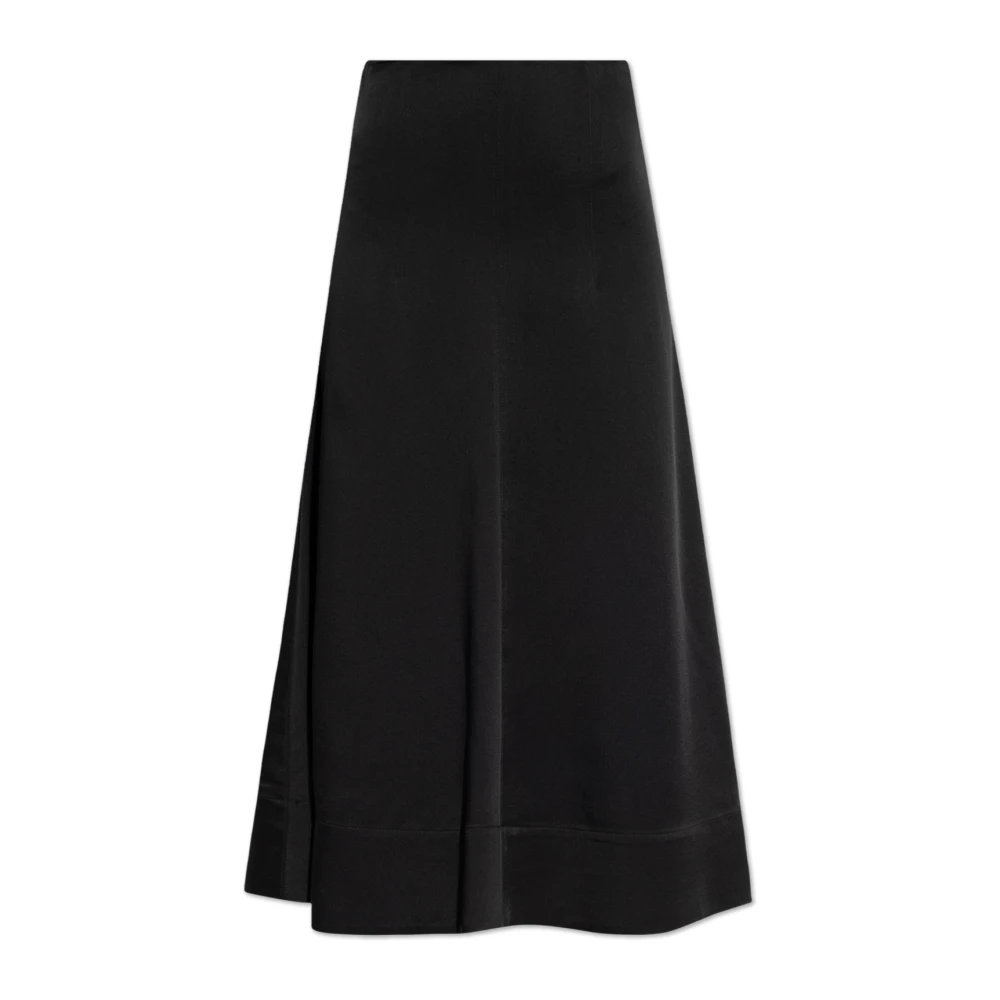 Lanvin Satijnen Rok Black Dames