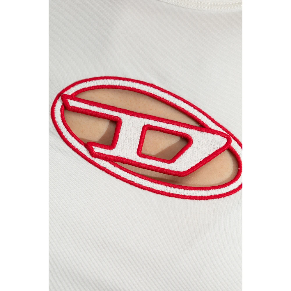 Diesel Top T-Angie White Dames