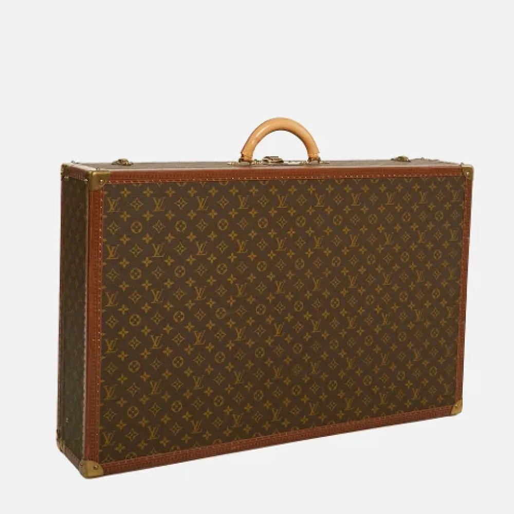 Louis Vuitton Vintage Pre-owned Leather travel-bags Brown Heren