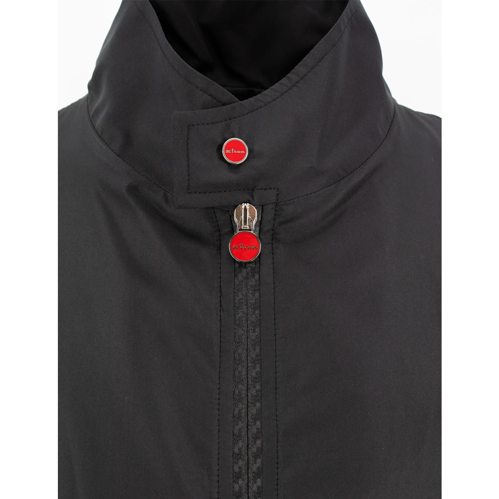 Kiton Klassieke Lichtgewicht Ritsjas Black Heren