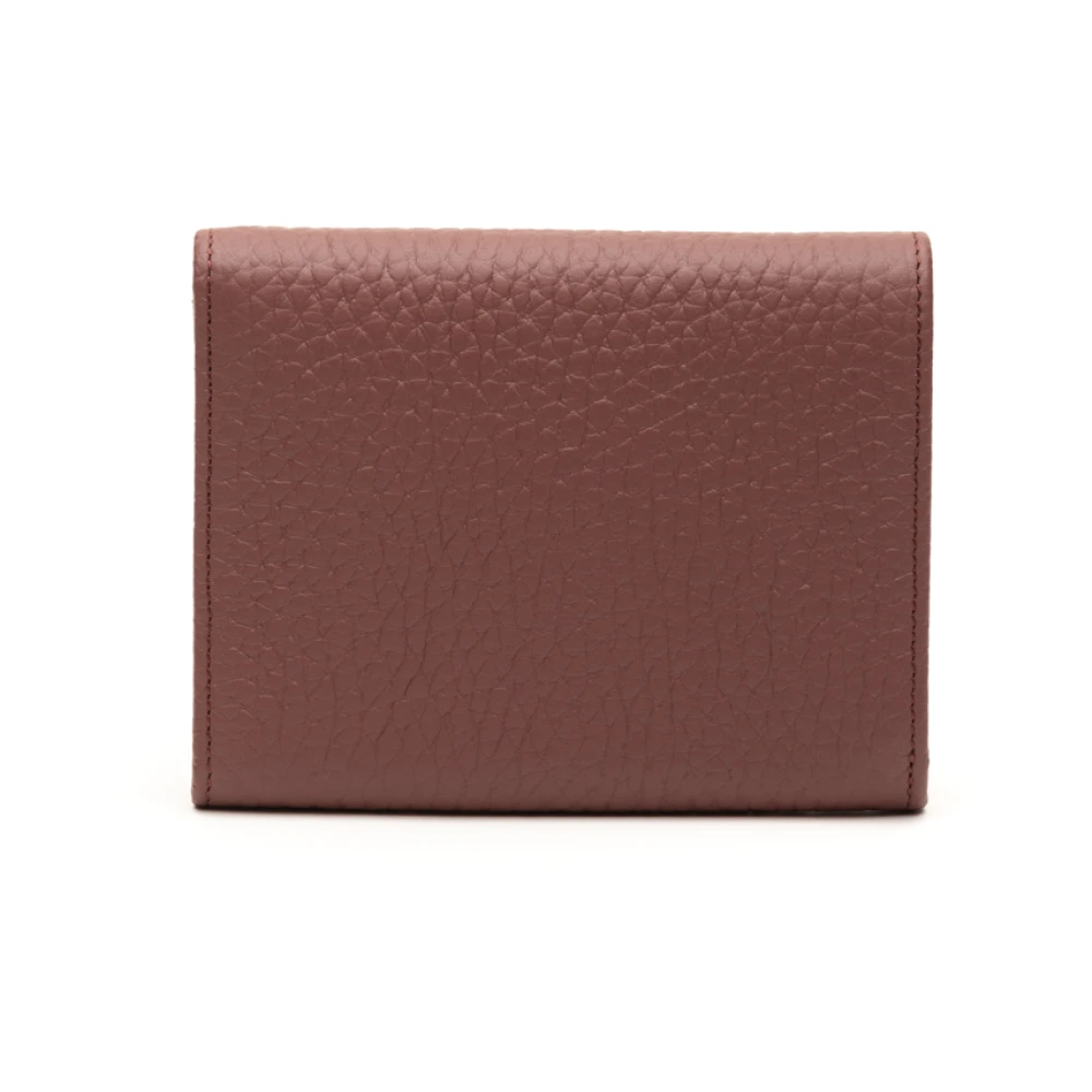 Orciani Rode Zachte Portemonnees Red Dames