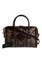 luipaard-leren-schouderband-duffle-tas