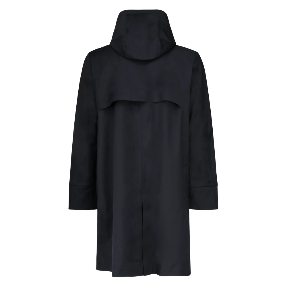 K-way Waterafstotende wollen jas met capuchon Blue Heren