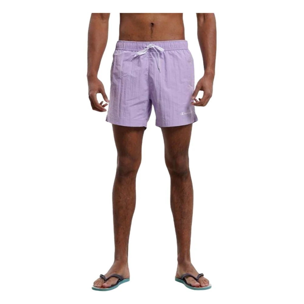 Champion Strandshorts Zwemkleding Purple Heren