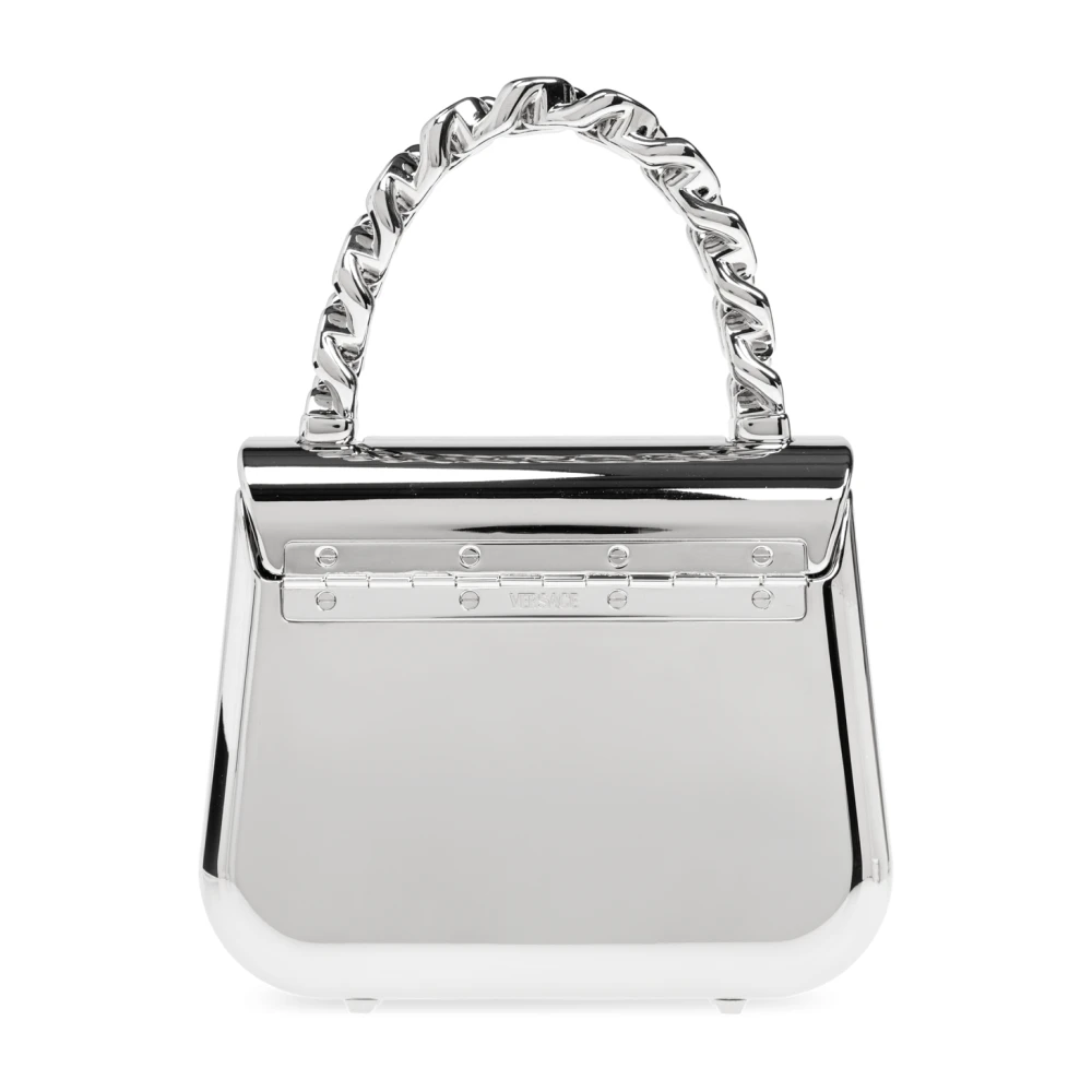 Versace Handtas La Medusa Mini Gray Dames
