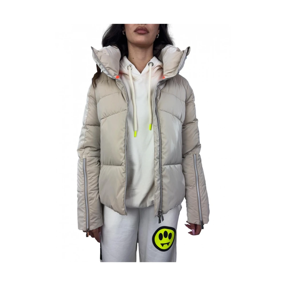 Suns Beige jas van polyurethaan Beige Dames