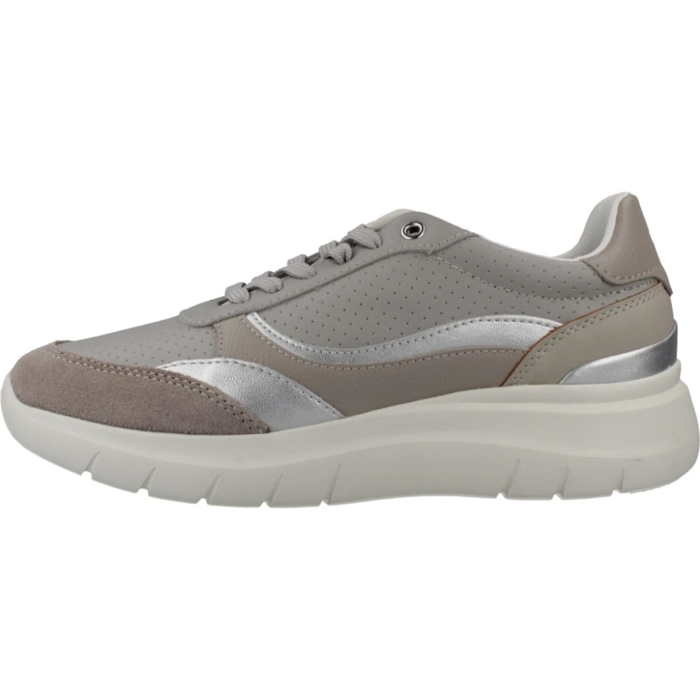 Geox Plummery Sneaker Dames Schoenen Veelkleurig Multicolor