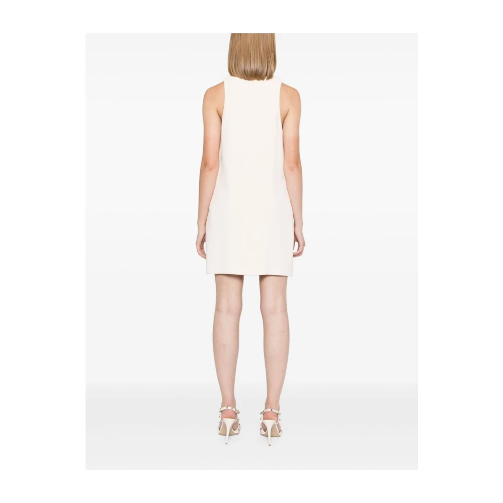 Elisabetta Franchi Witte Jurk Aw24 Damesmode White Dames