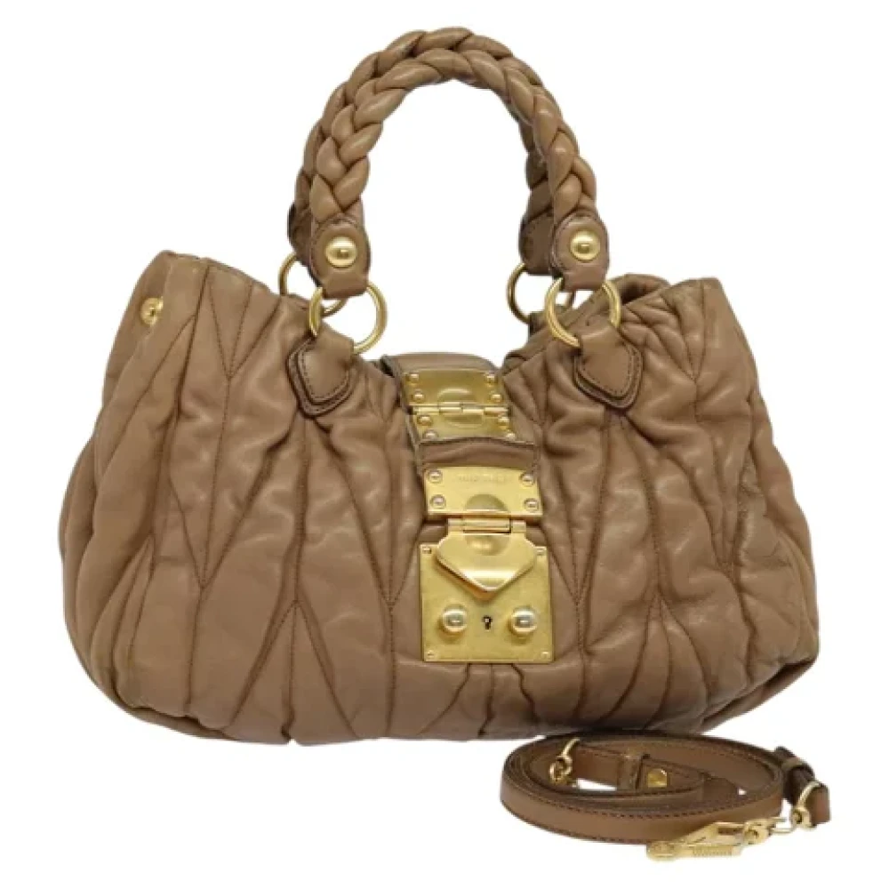 Pre-owned > Pre-owned Bags > Pre-owned Handbags - - Miu Miu Pre-owned - Modalova