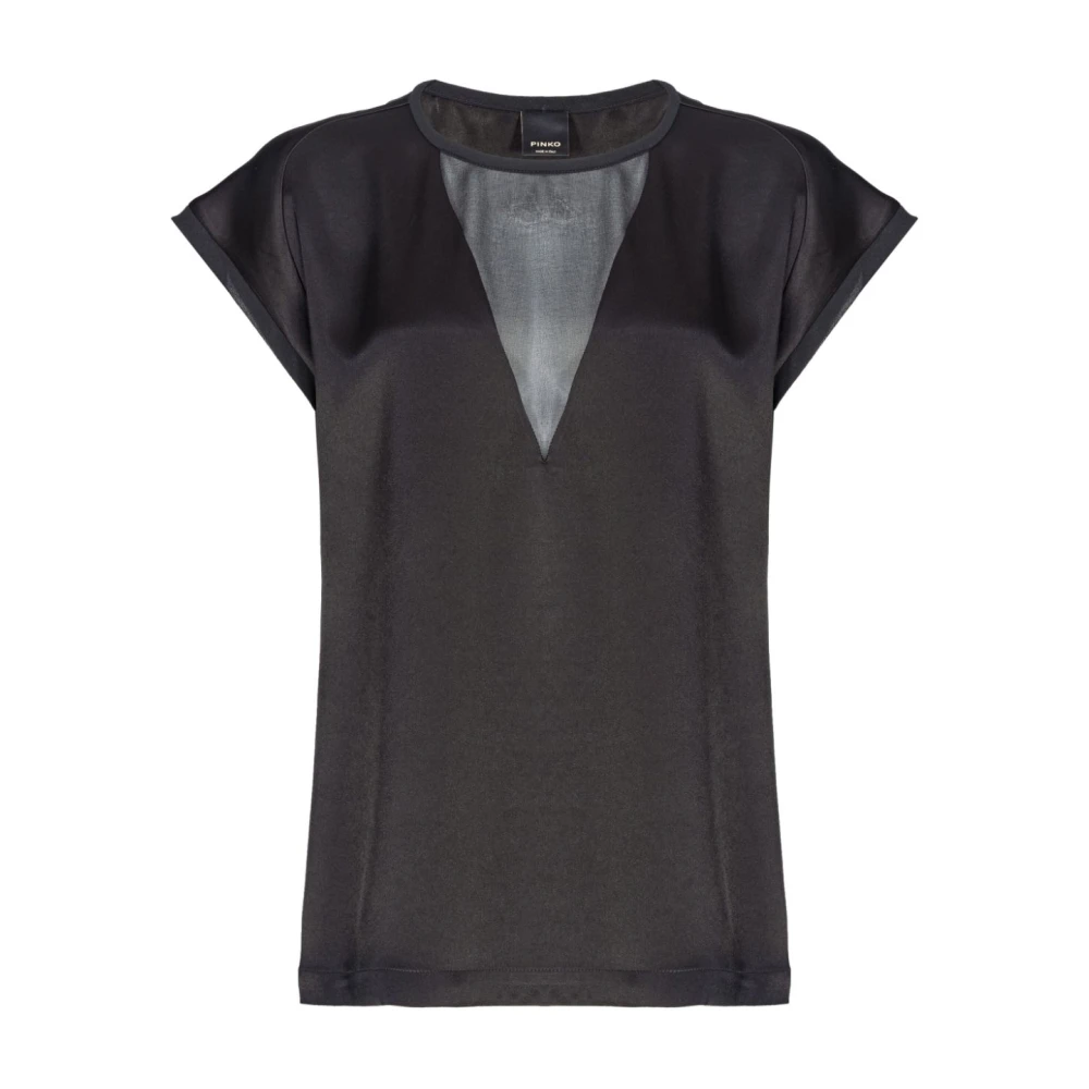 Pinko Zwarte Blouses voor Vrouwen Black Dames