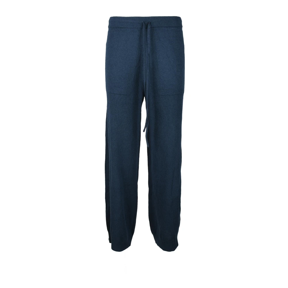 Semicouture Trousers Blue Dames