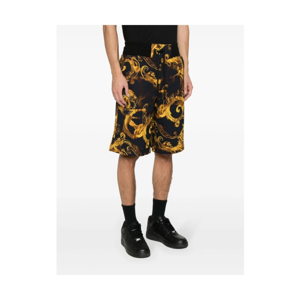 Versace Jeans Couture Casual Shorts Black Heren