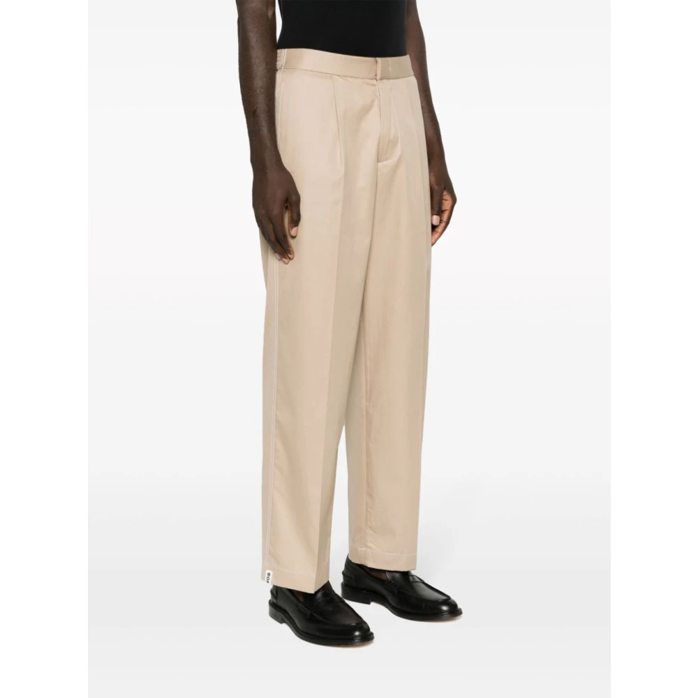Bonsai Kameel Loose Fit Broek Brown Heren