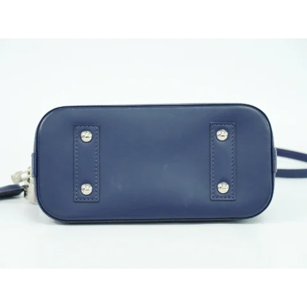 Louis Vuitton Vintage Pre-owned Leather handbags Blue Dames