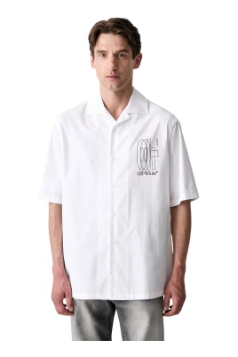 Outline Double Arrow Bowling Shirt