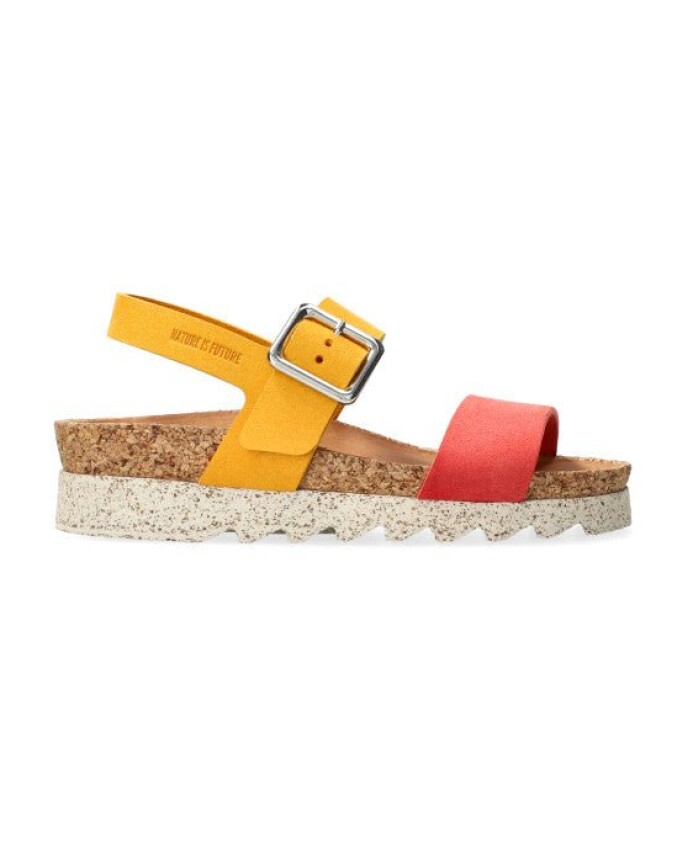 sandal-ergonomique-rouge-jaune