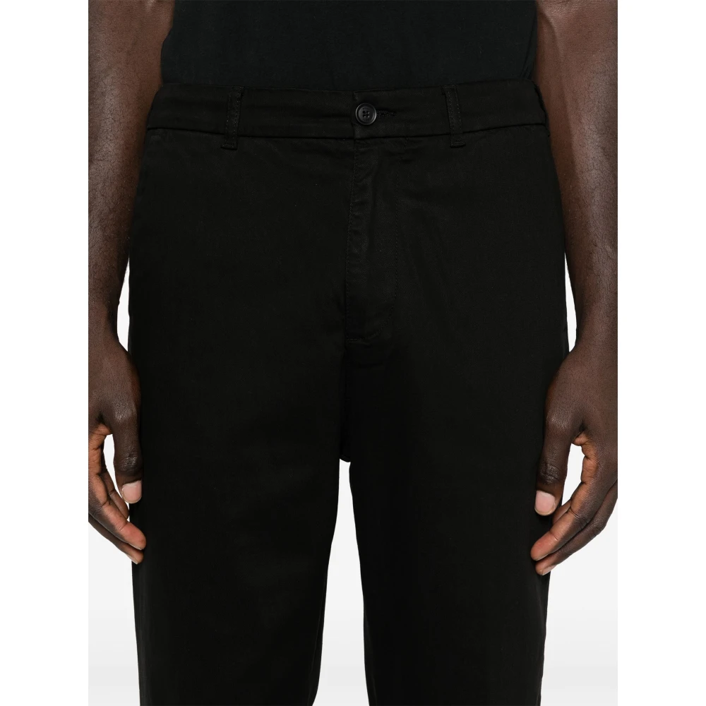 Hugo Boss Stretch broek met zij- en achterzakken Black Heren