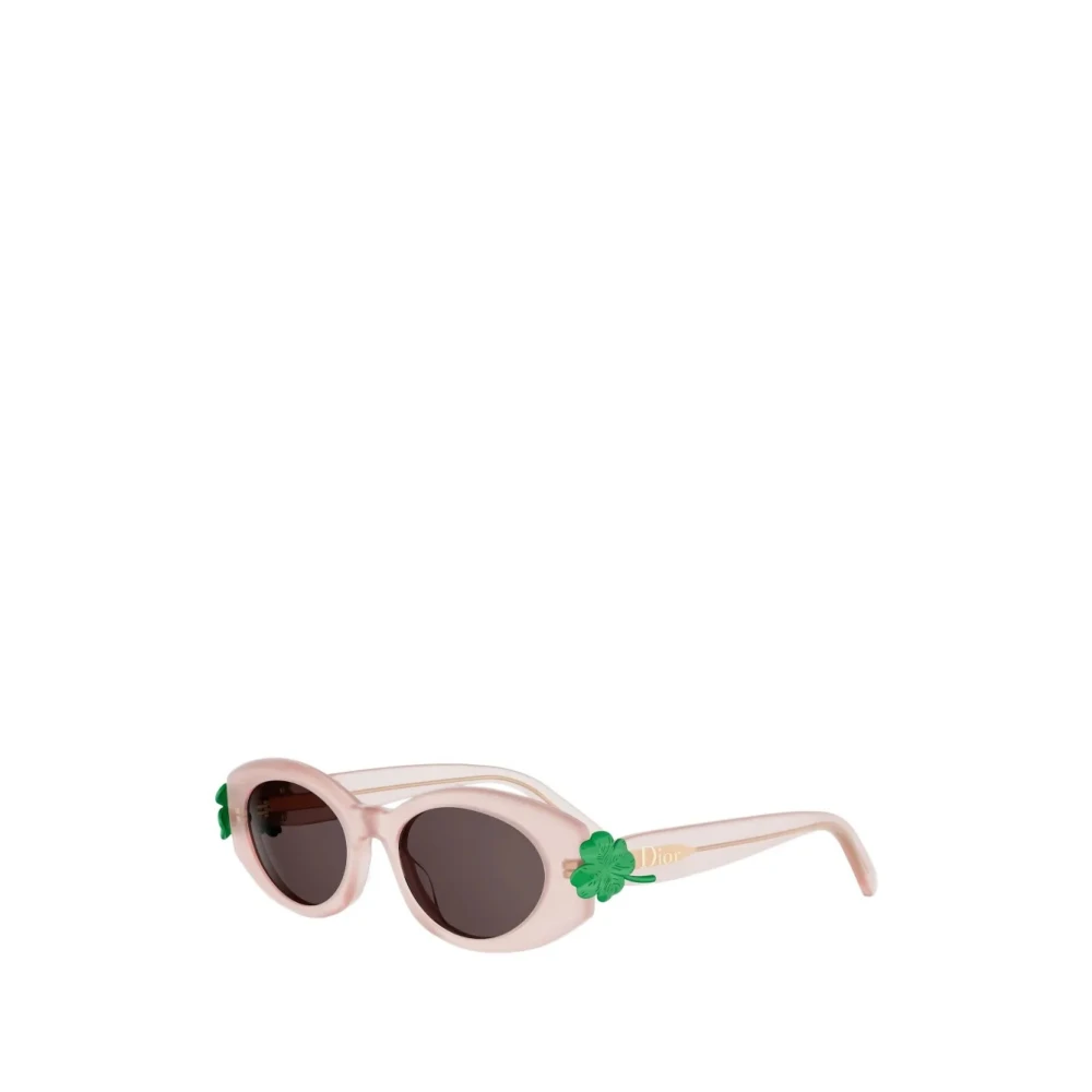 Dior Women's Pink Sunglasses, 52 Mm, Clover B1i Oval Sunglasses