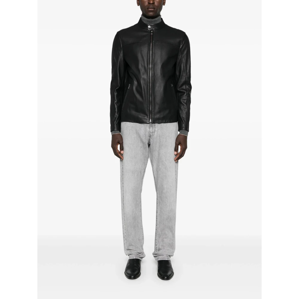 Michael Kors Zwarte Racer Jack Black Heren