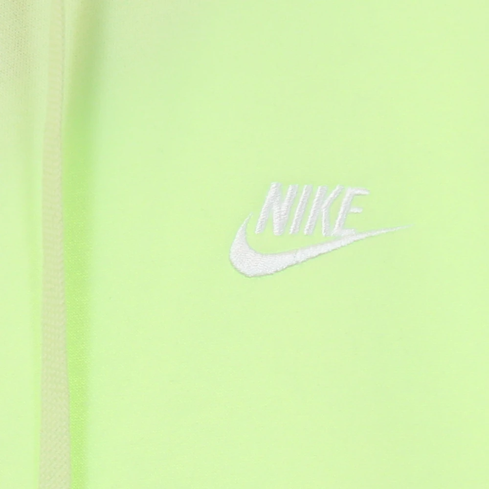 Nike Sportswear Club Zip Hoodie Lime Green Heren