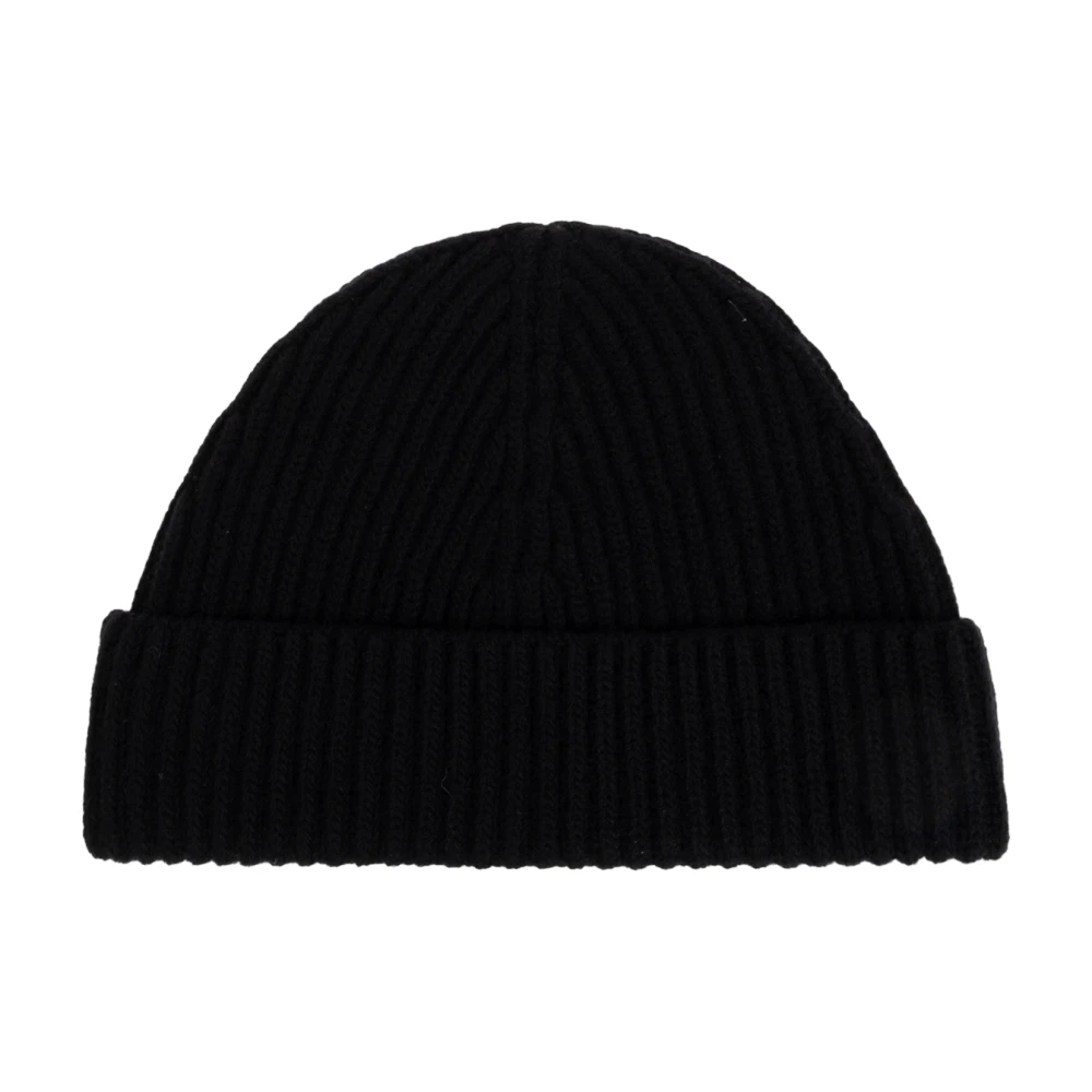 Jil Sander Hombre Negro - Wool Beanie - Accessories - One Size