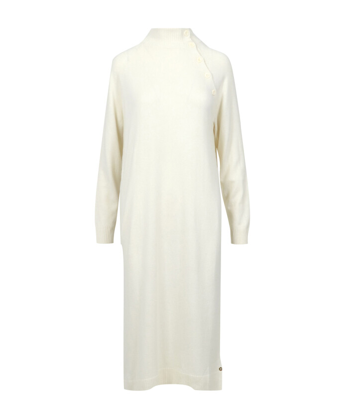 robe-maxi-creme-avec-col-montant