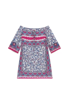 Sunset Paisley Dress