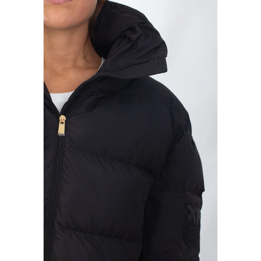 pinko Dons Pufferjas in Giza Stijl Black Dames