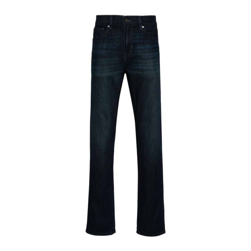 7 For All Mankind Blauwe Denim Jeans Tapered Leg Blue Heren