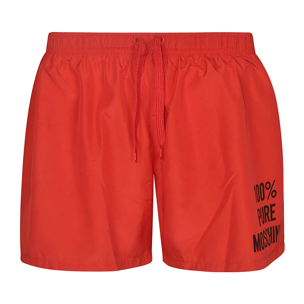 Moschino Zee Kleding Collectie Red Heren