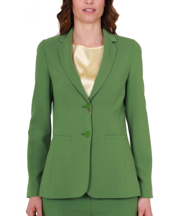 blazer-vert-en-cady-stretch
