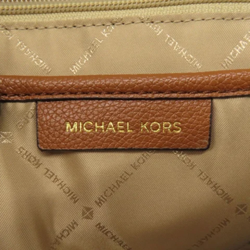 Michael Kors Pre-owned Plastic backpacks White Dames